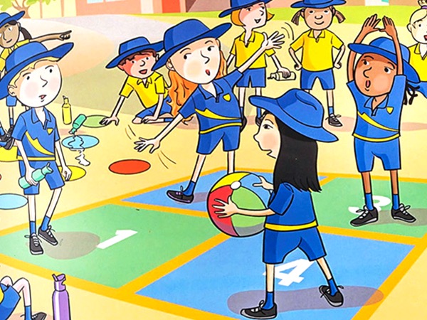 THE FOUR SQUARE CHALLENGE Pat Cronin Foundation Story Book