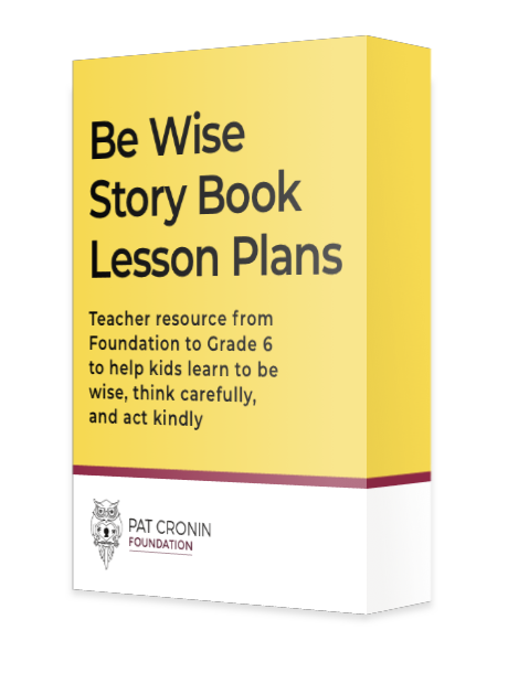 Be Wise Story Book Lesson Plan Box