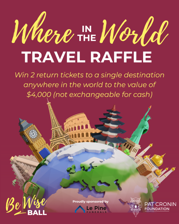 Where in the World Travel Raffle 2025