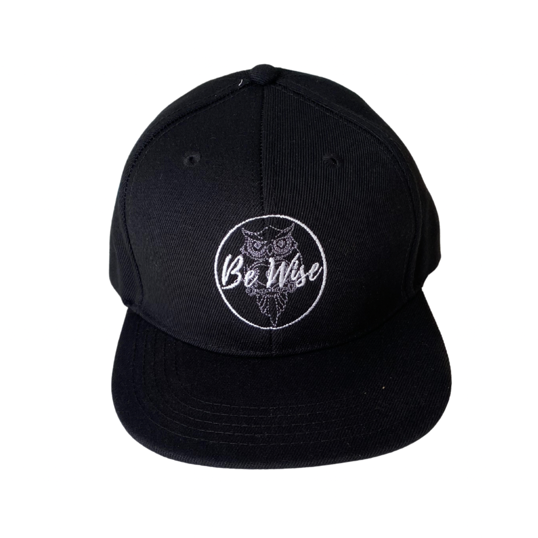 Black Snapback Cap