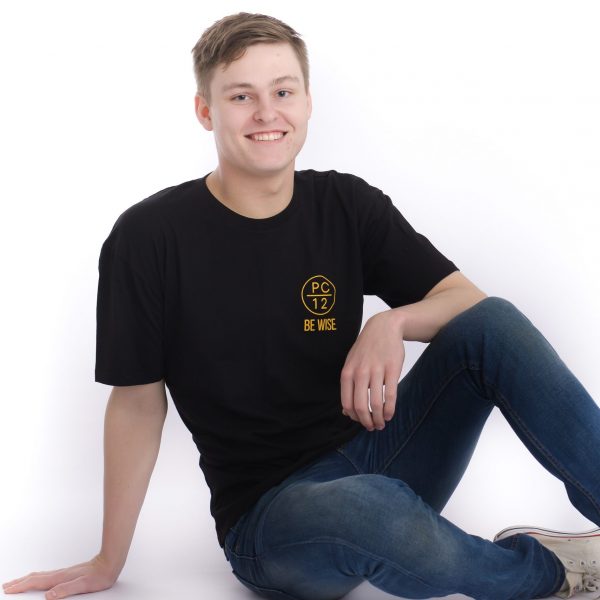 Adults Short Sleeve T-Shirts - Black