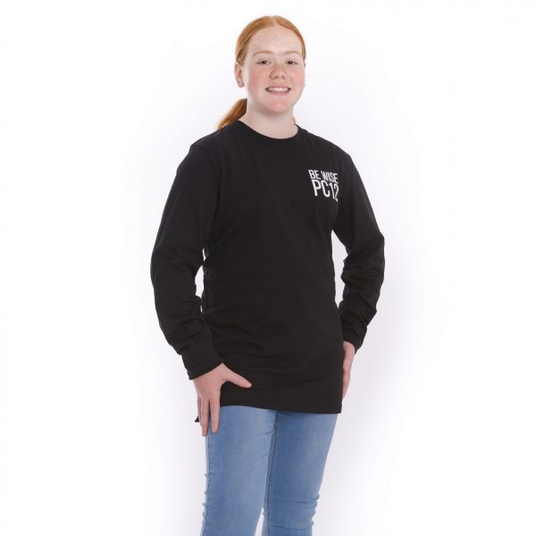 Kids Long Sleeve T-Shirt - Black
