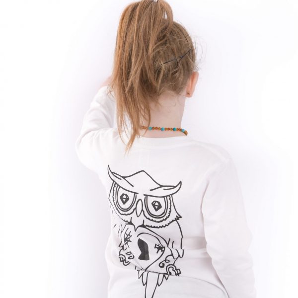 Kids Long Sleeve T-Shirt - White