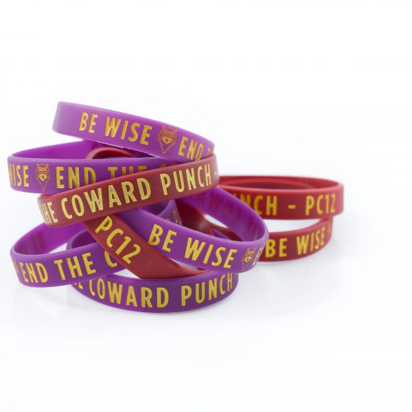 Wristbands - Maroon or Purple