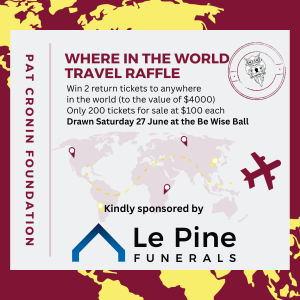 2026 Where in the World Travel Raffle